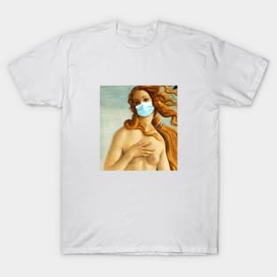 Venus Thorso Painting with Mask T-Shirt